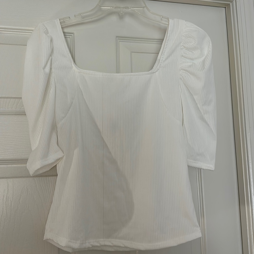 BiBi ivory top